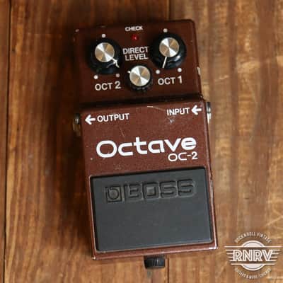 Boss OC-2 Octave (Black Label) 1984 - 1989 - Brown image 1