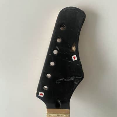 Maple Wood Short Scale Electric Guitar Neck, 21 Frets Fingerboard image 2