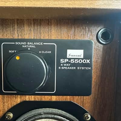 Sansui SP-5500X Speakers Vintage 1970s Rare Hifi 120 Watts image 18