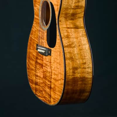 Martin J-42 Custom Exceptional Figured Koa with Paua Pearl and Koa Inlays NEW image 13