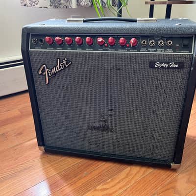 1990 Fender Eighty-Five 2-Channel 65-Watt 1x12" Solid State Guitar Combo red knob image 1