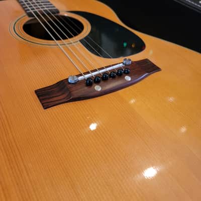 Vintage Cortez 860 Acoustic Guitar Mid 1970's Japan Great Shape W/Case Open Book Headstock image 6