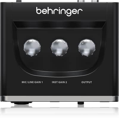 Behringer UM2 Audiophile 2x2 USB Audio Interface With XENYX Mic Preamplifier image 10