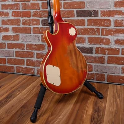 Gibson Custom Shop Ace Frehley Budokan 1974 Les Paul Custom Aged #100 of 100 Heritage Cherry Sunburst Relic 2011 w/OHSC image 7
