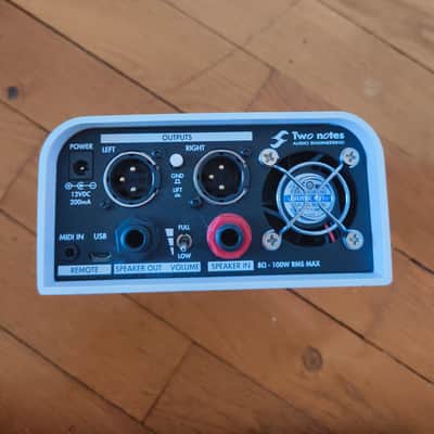 Two Notes Torpedo Captor X 8ohm Stereo Reactive Load Box / Attenuator 2020 - White image 2