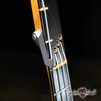 1987 Kubicki Ex Factor 4-String Bass w/ Case – Bahama Green image 6
