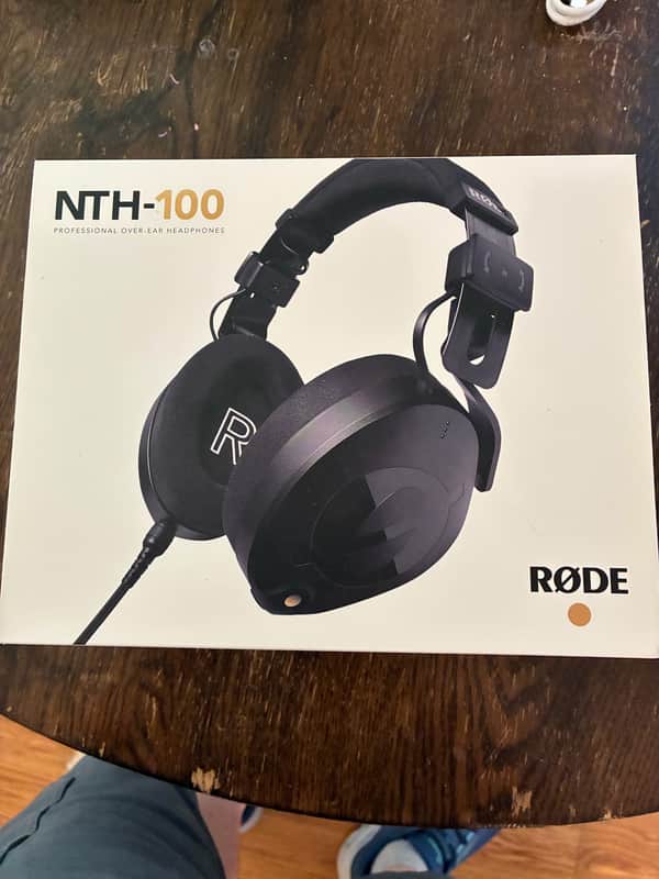 RODE NTH-100 Professional Over Ear Headphones 2022 - Present - Black image 1