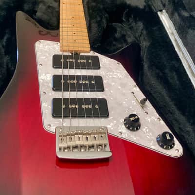 Ernie Ball Music Man 2014 Albert Lee Signature SSS P90’s / MM90’s Hard Tail Cherry Burst image 2