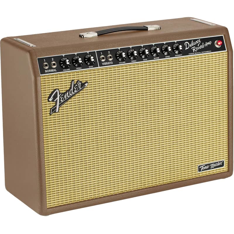 Fender - Tone Master Deluxe Reverb - Combo Amplifier - 120V - Cocoa (2274100950) image 1