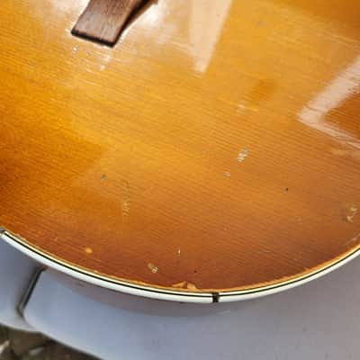 RARE 1957 Guild F-30 Sunburst - Hoboken Built New York Era Vintage Acoustic Guitar image 10