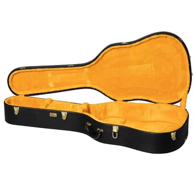Gibson Lifton Historic Black/Goldenrod Hardshell Case Dreadnought image 2