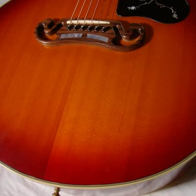 Gibson J 200 Custom 1994 - Cherry Sunburst image 5
