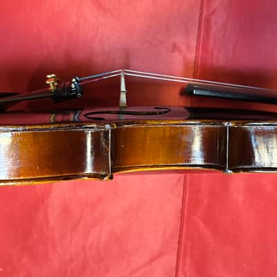 Vintage 4/4 Adult sized violin Early 1920s - Original finish - Copy of Antonio Stradivarius image 6