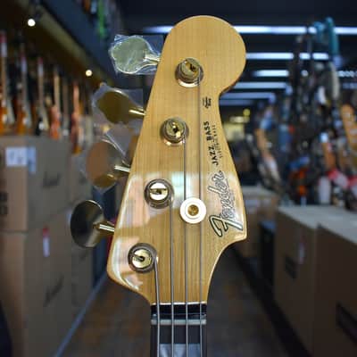 Fender Custom Shop American Custom Jazz Bass NOS White Blonde w/Hard Case image 7