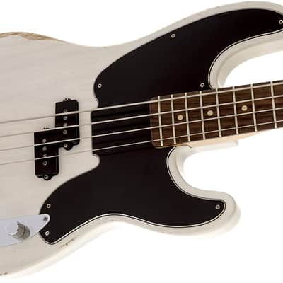 Fender   Mike Dirnt Road Worn Precision Bass White Blonde Lacquer 0138410701 image 2