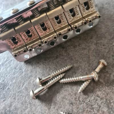 Fender JV Squier Stratocaster Tremolo bridge MIJ 1983 57/62 Fullerton image 3