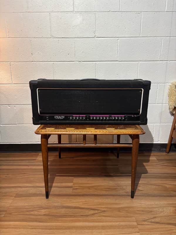 Crate Stealth GT-100H 1990’s- 100W Guitar Head - Black - EL34 Quad image 1