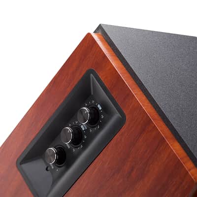 Edifier R1700BT Bluetooth Bookshelf Speakers - Powered 2.0 Active Wood Speaker image 3