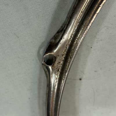 Ludwig 14"/8 lug Stick Chopper Steel Hoop (TDG-HP-1166) 50's - nickel plated image 4