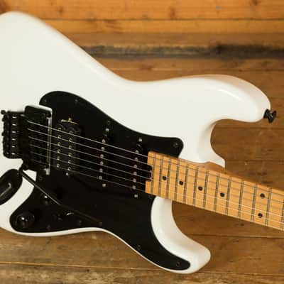 Jackson Pro Series 50th Anniversary Iron Maiden Adrian Smith Jackson SC1 - Maple - Snow White image 5