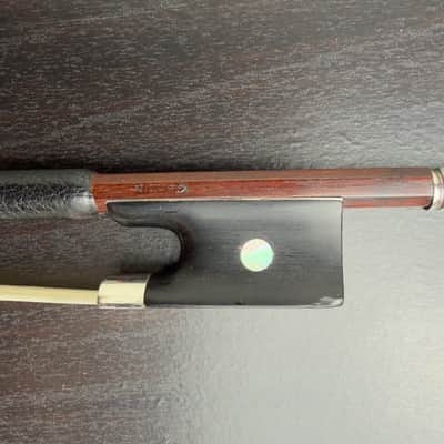 Charles Nicolas Bazin Violin Bow Certified by Cabinet Raffin Mid 20 century image 4
