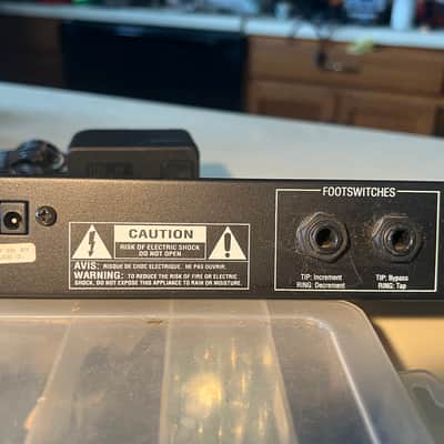 Audio Centron FXP Advanced Multi-Editor Digital Effect Processor w/ power supply & rack mount bolts/washers image 8