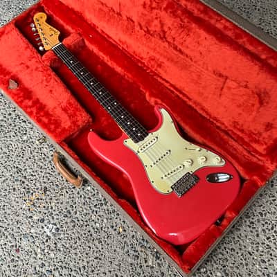 1960 Fender Stratocaster - Fiesta Red image 9