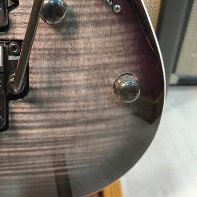 Ibanez KIKO10BP-TGB Premium Kiko Loureiro Signature with Rosewood Fretboard 2021 Transparent Gray Burst image 4