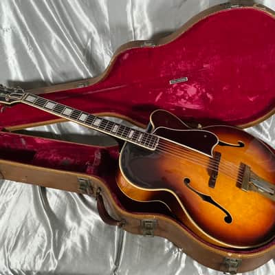 1939 Gibson L-5P Acoustic Archtop Hollowbody Guitar Original Sunburst Finish w/Original Hardshell “Airline” Case image 2