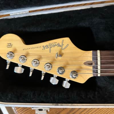 Fender American Series Stratocaster with Rosewood Fretboard 2003 - Chrome Red image 6