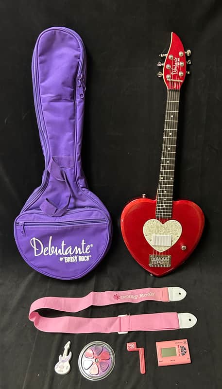 Vintage Daisy Rock Heartbreaker ❤️ - Red image 1