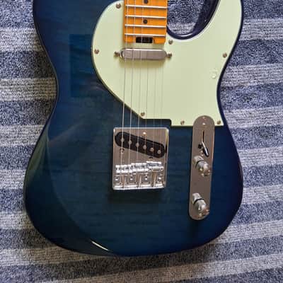 Eart NK-C1 Blue Tele Style Electric Guitar image 4