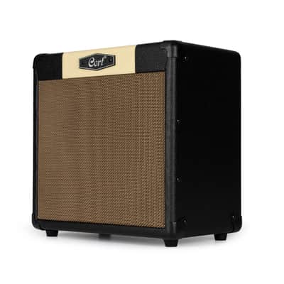 Cort CM15R-BK 15-Watt Guitar Combo Amp, Black image 3