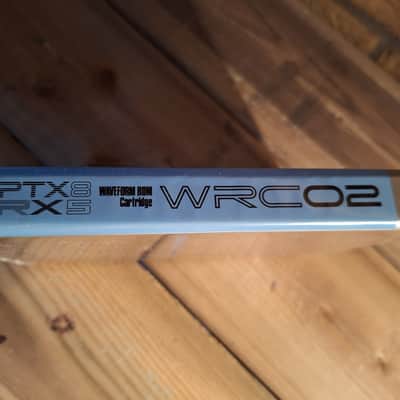 Yamaha RX5 WRC02 Jazz & Fusion ROM Waveform Sample Card image 2