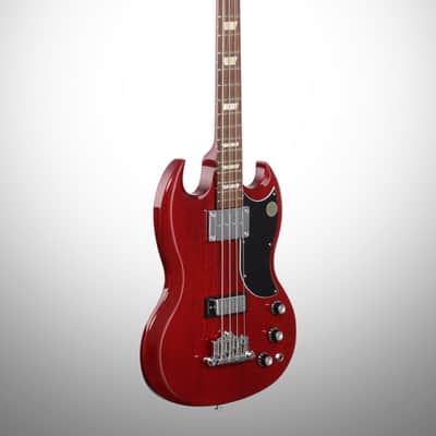 Gibson SG Standard Electric Bass, Heritage Cherry (with Case) image 4