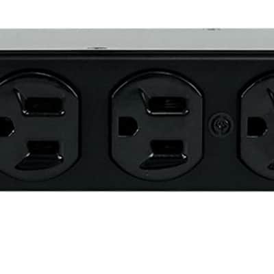 Furman D10-PFP 1U 15A Rackmount Pro DJ Power Strip w/ 10 Outlets image 3