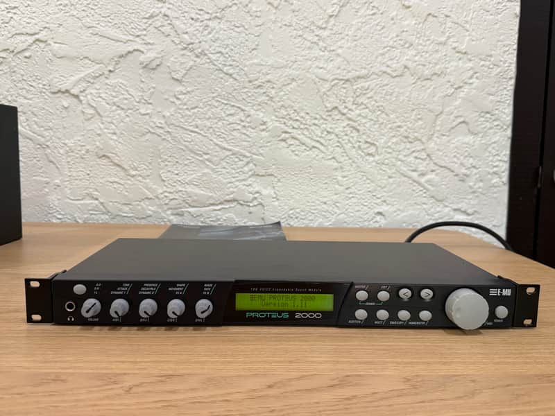 E-MU Systems Proteus 2000 Rackmount 128-Voice Sampler Module | Reverb