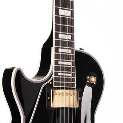 Gibson Custom Shop Les Paul Custom Left-Handed Ebony image 7