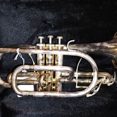 JZ Silver Cornet with case and mouthpiece NEW! image 1