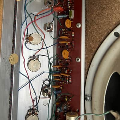 Vintage Kay Model 756 Solid State Guitar Tremolo Amplifier 1966 image 16