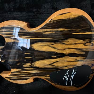 Wylde Audio Barbarian Pale Moon Ebony signed by Zakk Wylde and Black Label Society 2025 - Clear Gloss image 6