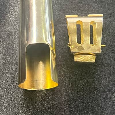 Vintage 1950s Otto Link Metal Alto Saxophone Ligature image 12