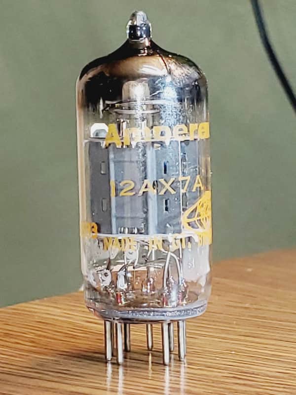 12AX7A/ECC83 "Amperex" Mullard MaxiPreamp2/TV-7 Tested (1) tube lot image 1