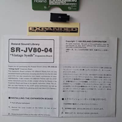 Roland SR-JV80-04 Vintage Synth Expansion Board image 5