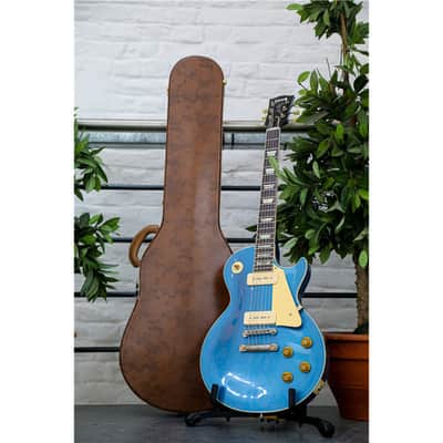 GIBSON 1956 Les Paul Standard Pelham Blue VOS NH image 3