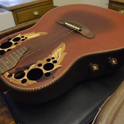 RARE Vintage 1983 Ovation Adamas II 1681-2 USA Acoustic Guitar OHSC! VIDEO! 1687 1581 image 8