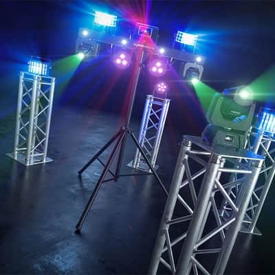 Chauvet Scorpion Dual RGB ILS Fat Beam Dual Mirror Laser Aerial Sky Effect Light image 5