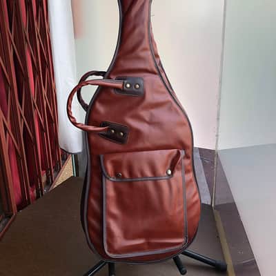 1991 MIJ Charvel Archtop Dinky DKA-110-HH, MoP Sharkfin, Superb, Trans Black, Vintage Gig Bag image 23
