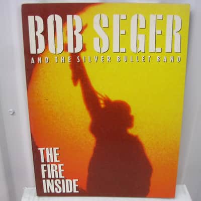 Bob Seger and The Silver Bullet Band The Fire Inside Sheet Music Song Book Songbook image 1