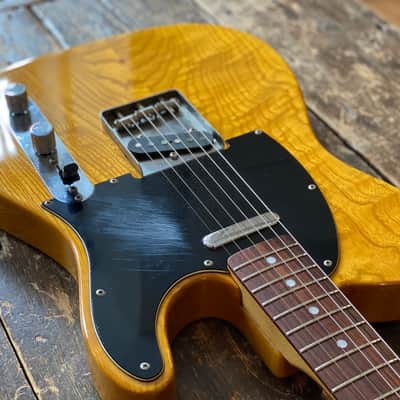 Vintage Fender Japan Mid 80's FujiGen 1972 Reissue Telecaster Relic MIJ E-Serial MIJ image 8
